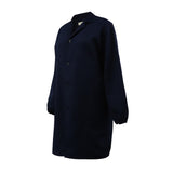 leboilalaslie Long Sleeve Lapel Team Jacket For Men Button Up Dust Coat
